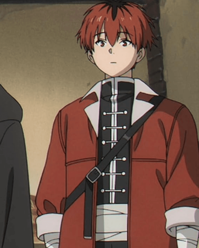 Frieren Beyond Journey's End Stark Red Jacket