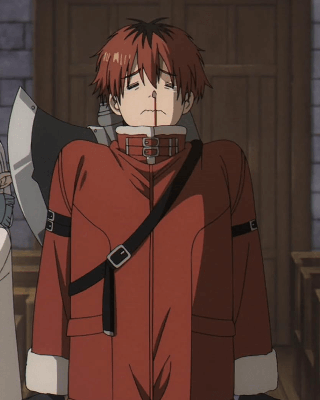 Frieren Beyond Journey's End Stark Red Jacket