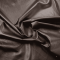 Brown Nappa Sheepskin Leather Hide AA Grade, showing whole brown lambskin hide