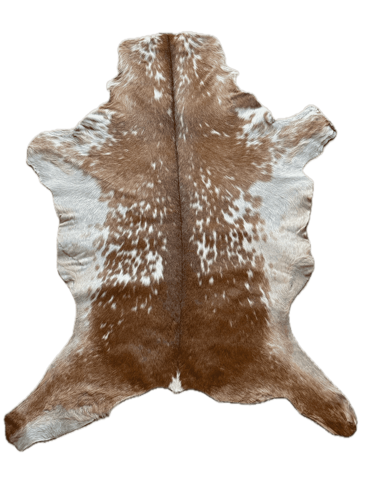 Goatskin Fur Pelt Hide 6-8 ft, showing lustrous long-hair texture detail
