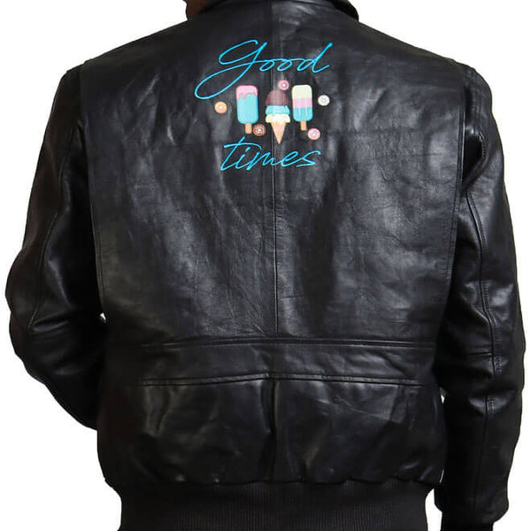 Good Times Black Bomber Jacket