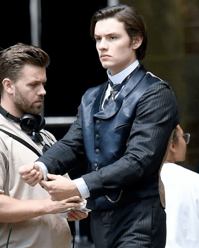 House of Guinness Louis Partridge Leather Vest