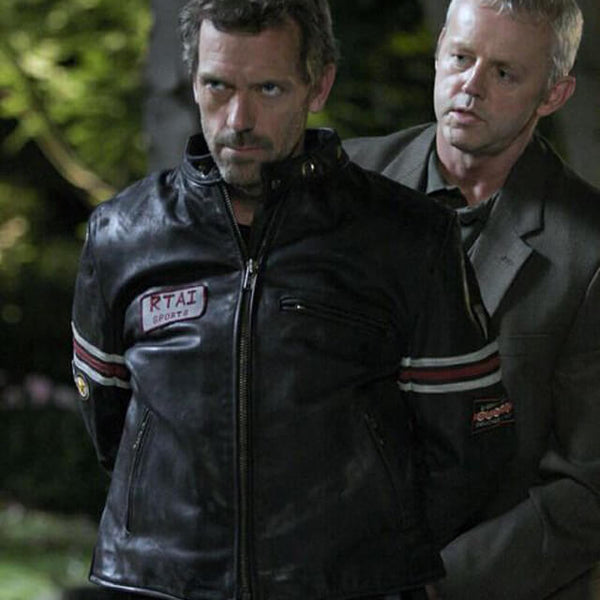 House M.D Black Leather Jacket