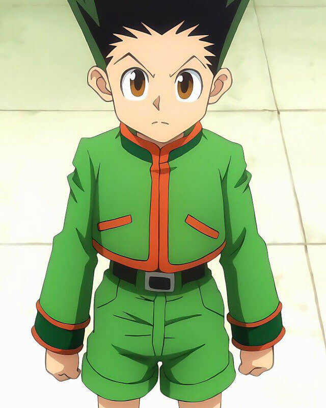 Hunter × Hunter Gon Freecss Green Faux Leather Jacket
