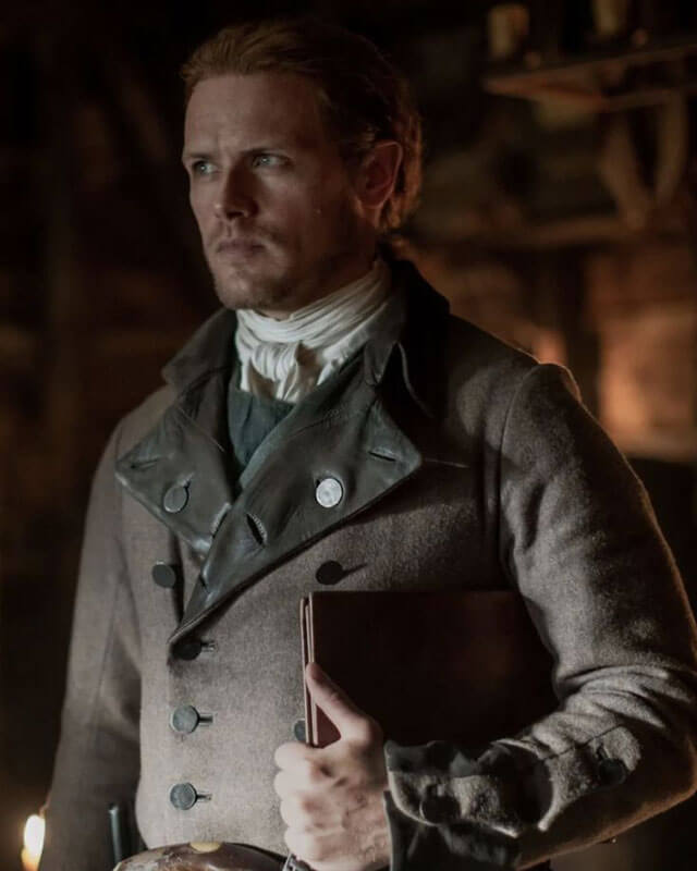 Outlander Jamie Fraser Brown Coat