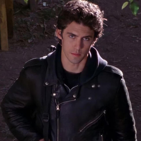 Gilmore Girls Jess Biker Leather Jacket