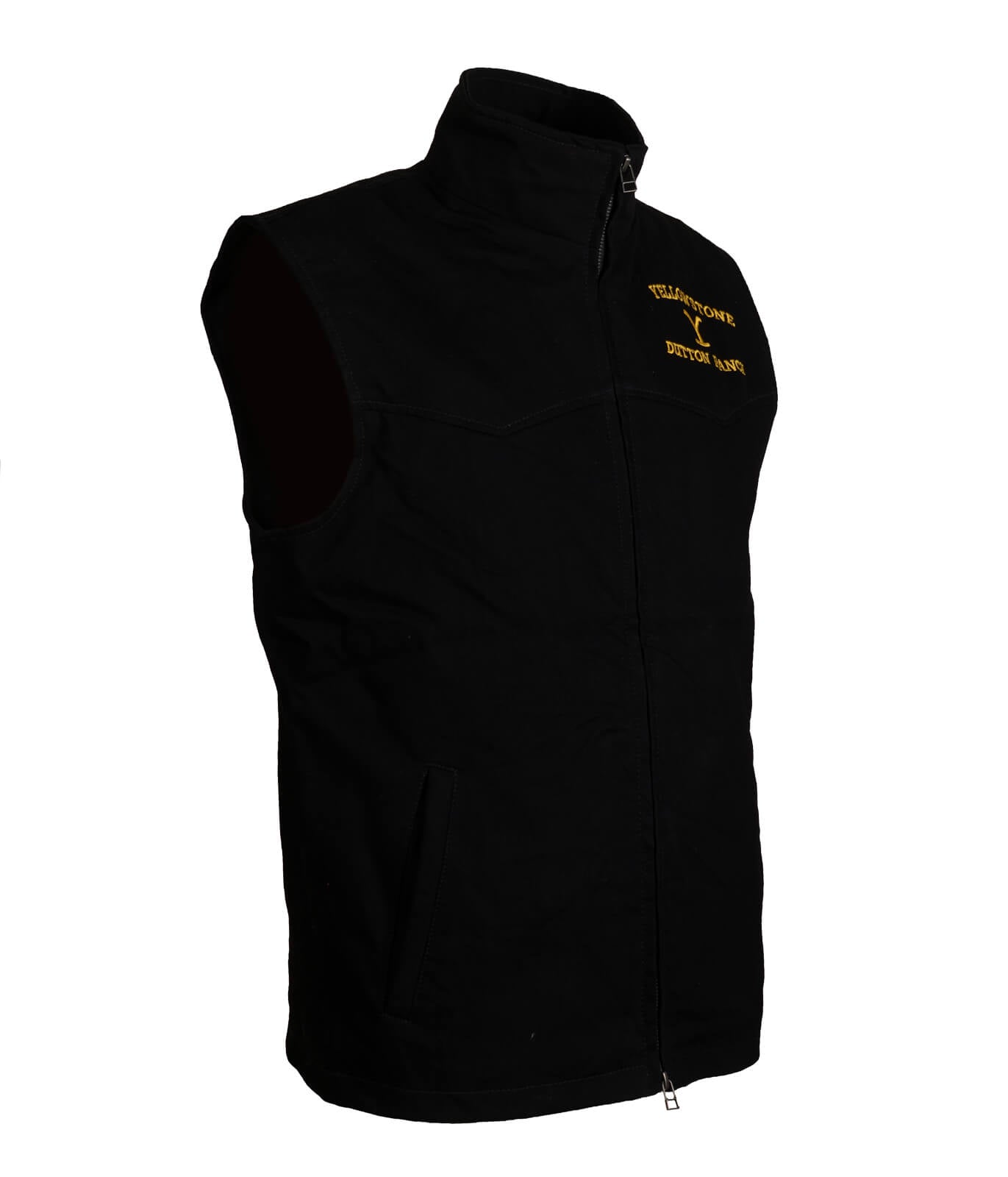 Yellowstone Dutton Ranch Black Vest