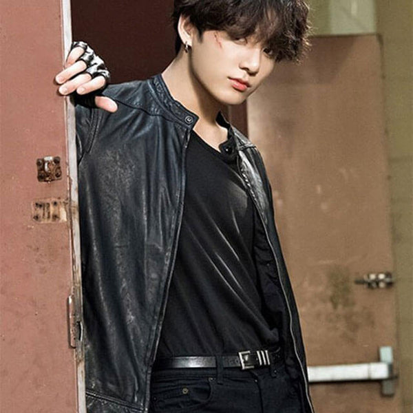 BTS Jungkook Bad Boy Leather Jacket