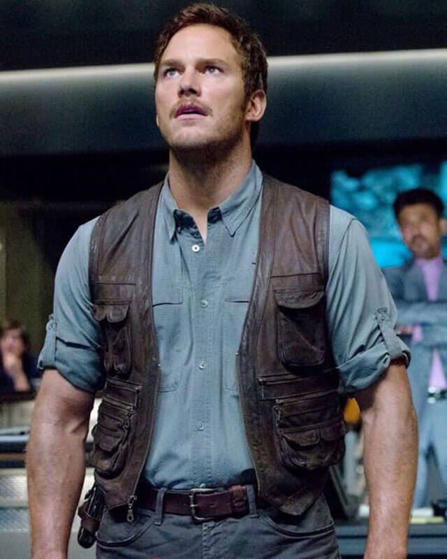 Jurassic World Dominion Owen Grady Leather Vest