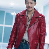 Bad and Crazy Wi Ha-joon Biker Leather Jacket