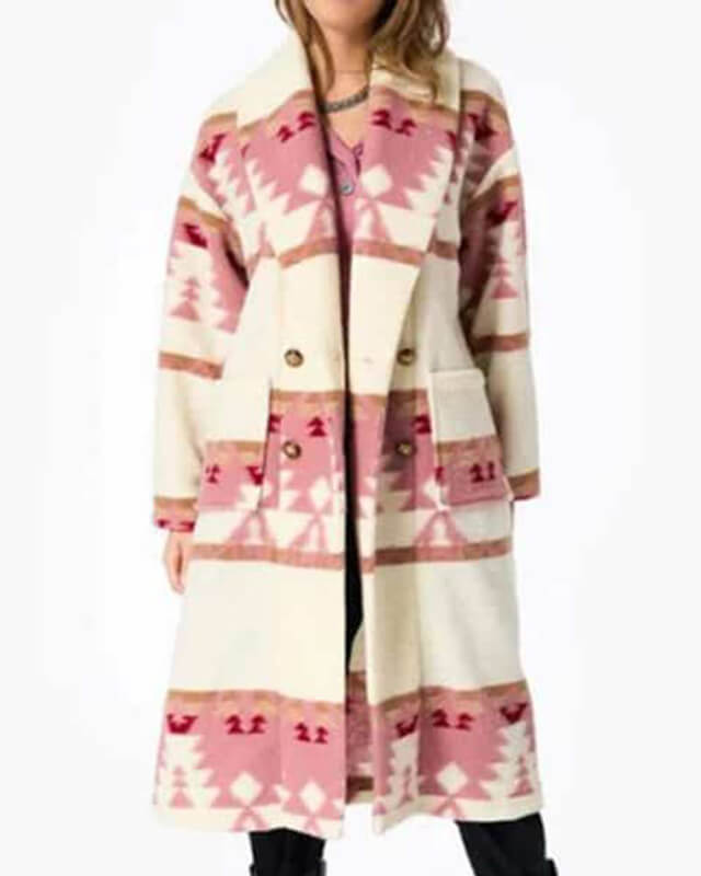 Yellowstone Beth Dutton Pink Coat