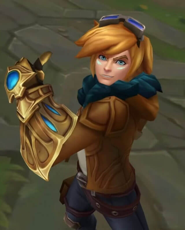 League of legends Wild Rift Ezreal Brown Jacket