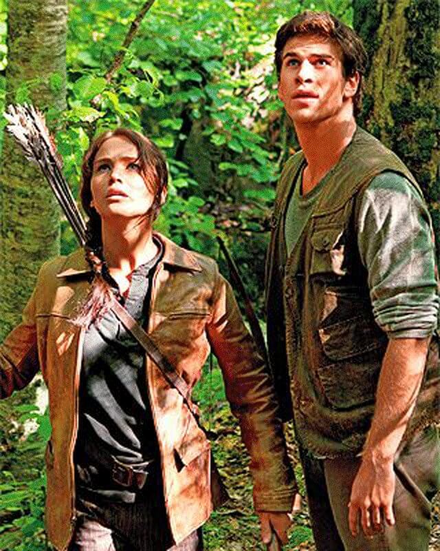 The Hunger Games Gale Brown Vest