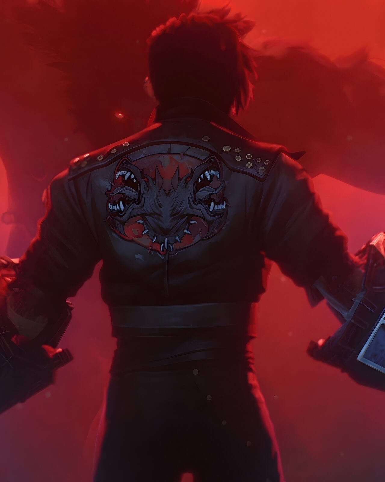 Arcane Vi Pit Fighter Cosplay Jacket S02