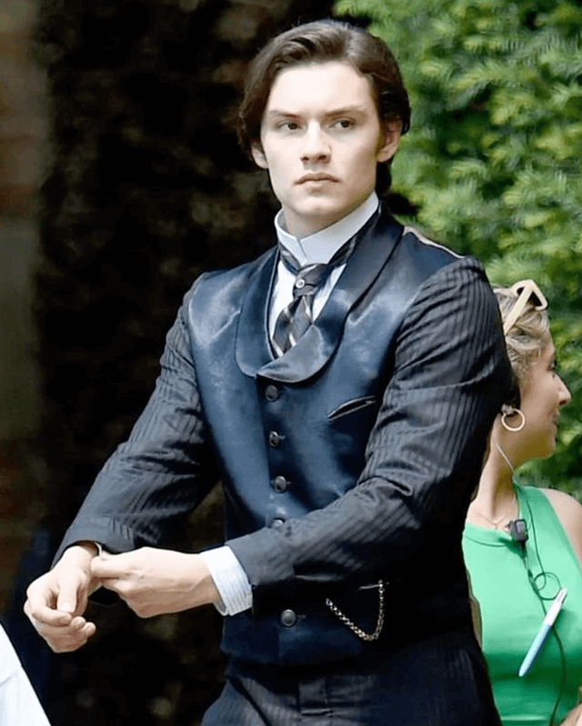 House of Guinness Louis Partridge Leather Vest