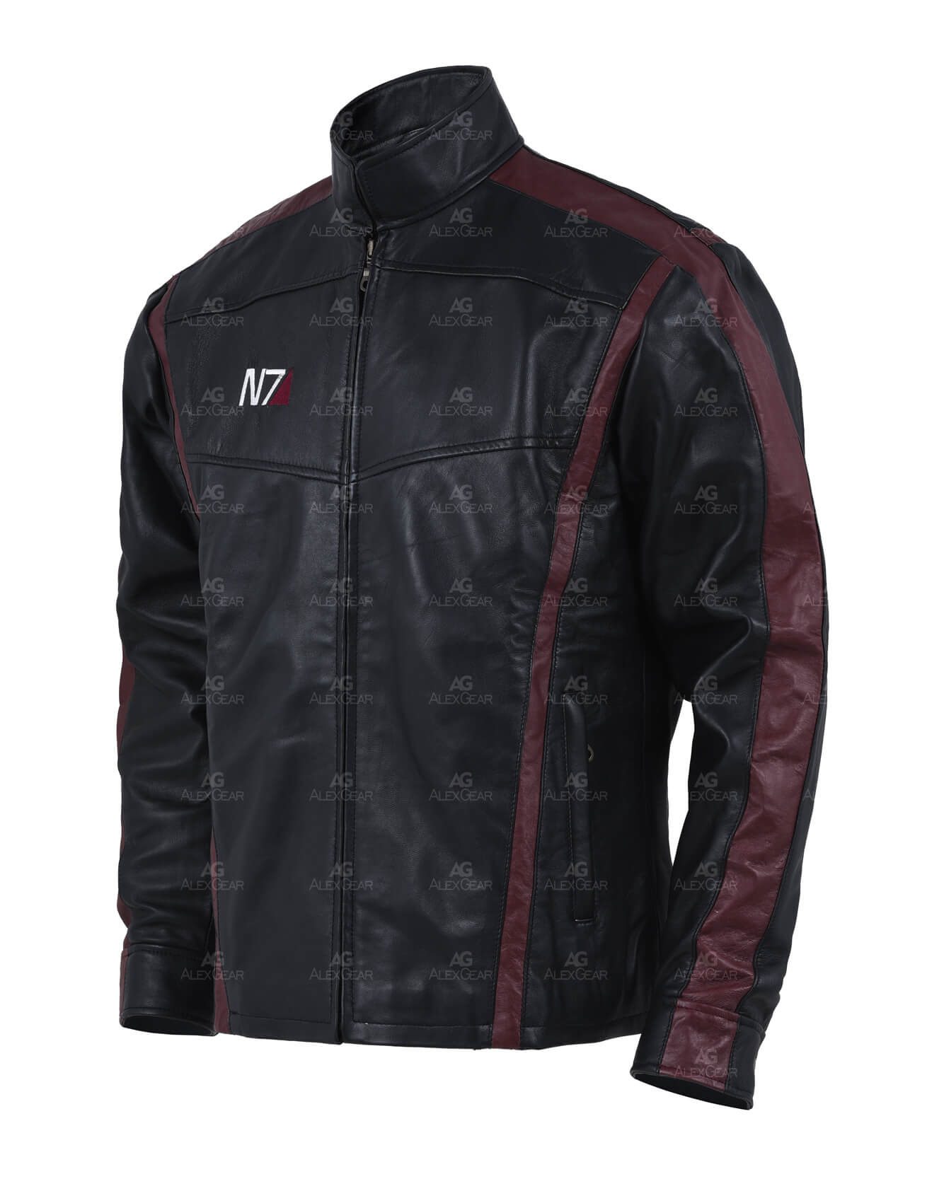 ME3 Commander Shepard N7 Leather Jacket