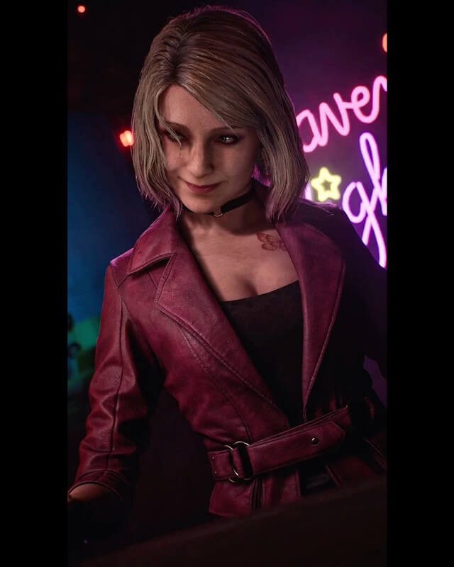 Maria Silent Hill 2 Remake Leather Jacket