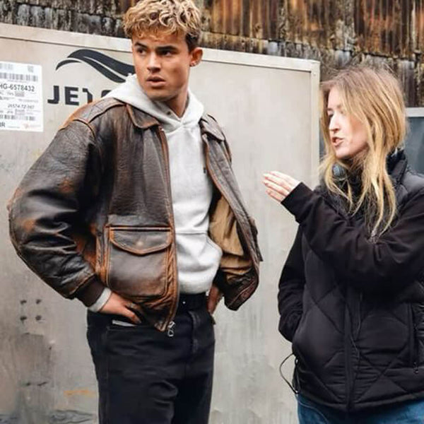 My Fault: London Nick Distressed Leather Jacket