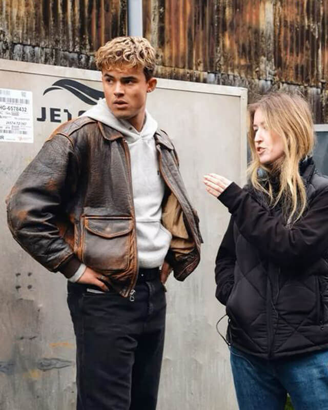 My Fault: London Nick Distressed Leather Jacket