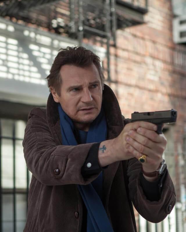 A Walk Among the Tombstones Liam Neeson Coat
