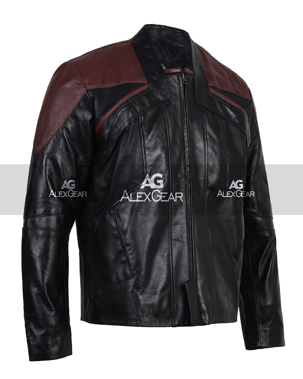 Star Trek Picard Captain William Riker Leather Jacket