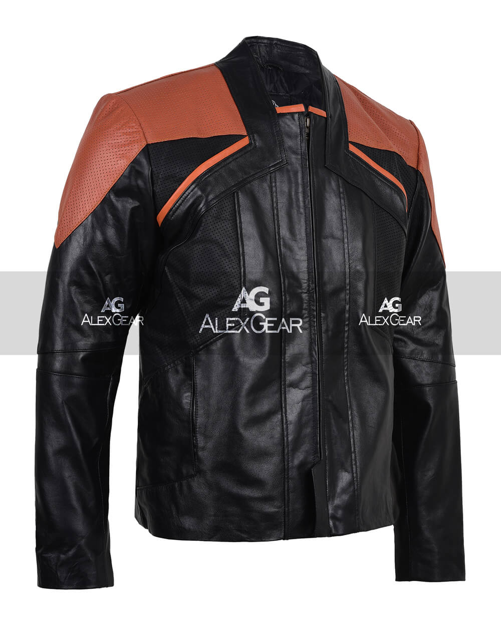 Star Trek Picard Geordi La Forge Leather Jacket