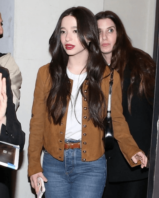 Mikey Madison Suede Jacket