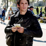Gilmore Girls Jess Biker Leather Jacket