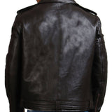 Classic Motorcycle Black Leather Jacket