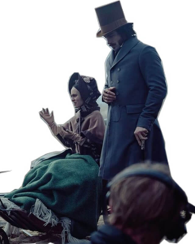 Aaron Taylor Johnson Nosferatu Blue Coat