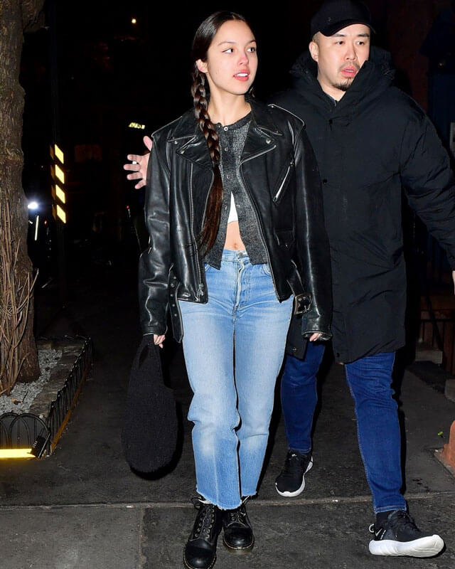 Olivia Rodrigo Biker Leather Jacket