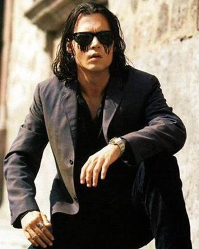 Johnny Depp Black Coat