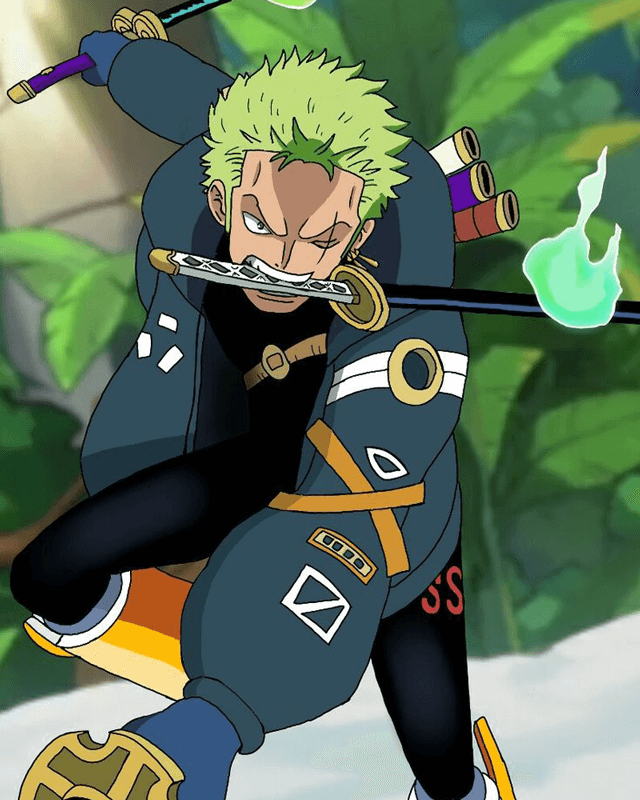 One Piece Zoro Egghead Leather Jacket