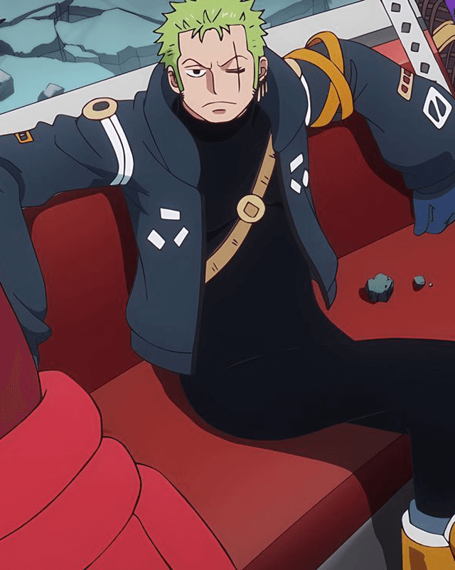 One Piece Zoro Egghead Leather Jacket