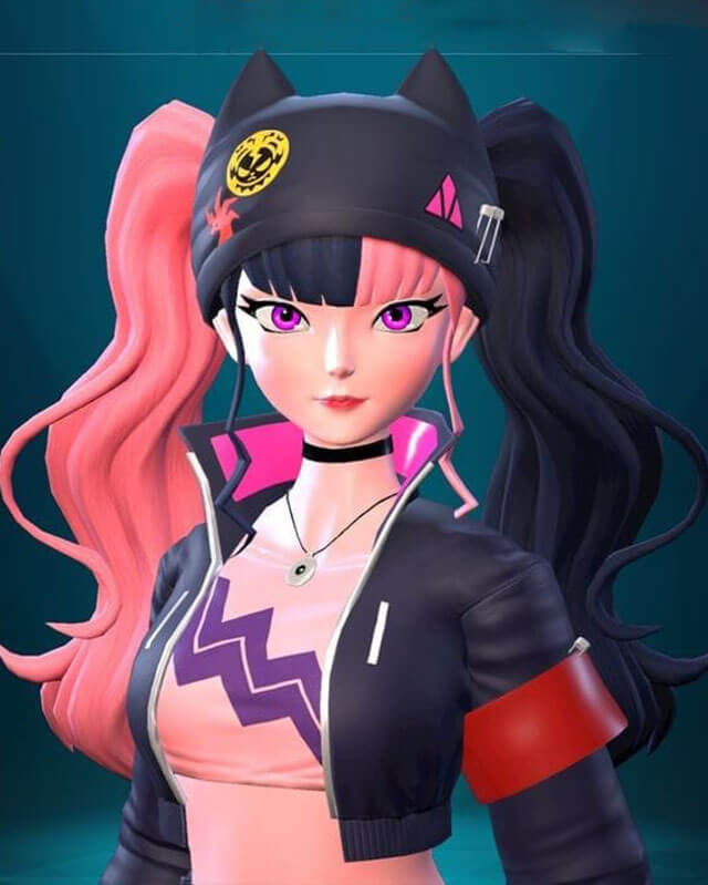 Palworld Zoe Cropped Leather Jacket