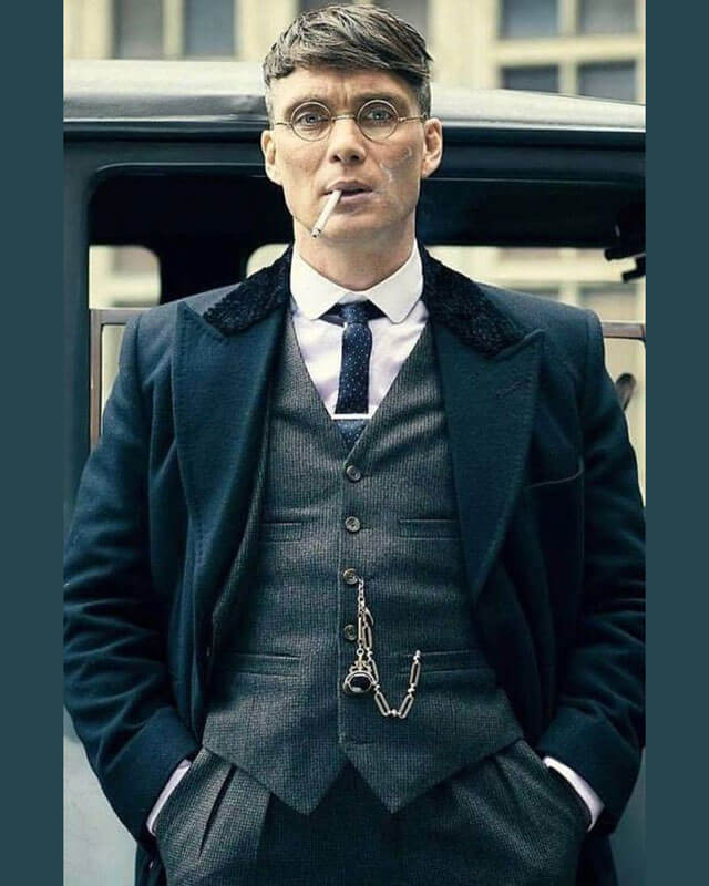 Peaky Blinders Tommy Shelby Blue Coat