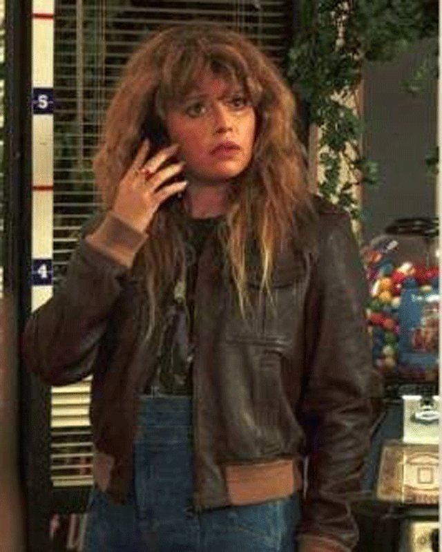 Poker Face Charlie Cale Brown Leather Jacket