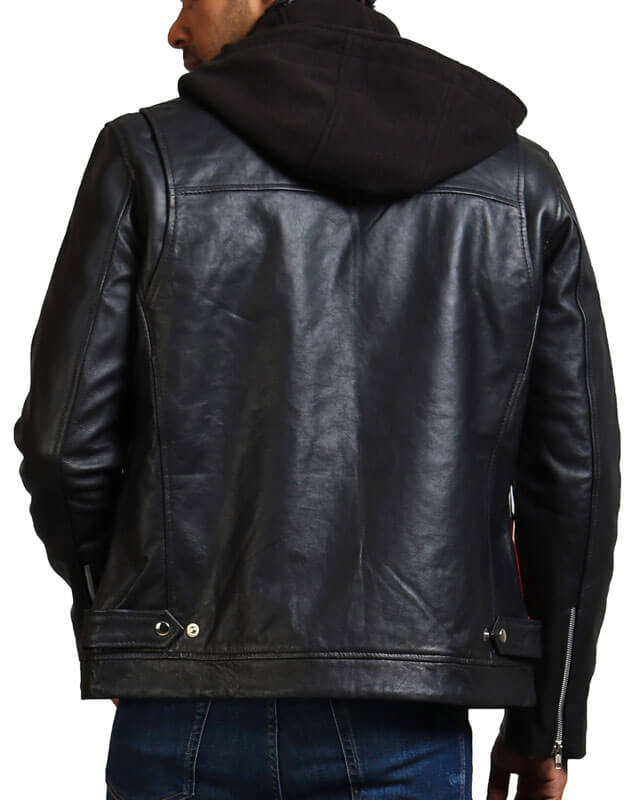 13 Reasons Why Zach Dempsey Striped Hooded Jacket