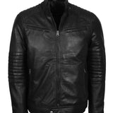 Skull With Wings Road Rebel Leather Biker Jacket