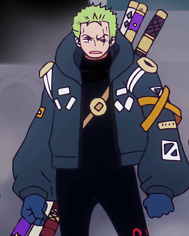 One Piece Zoro Egghead Leather Jacket