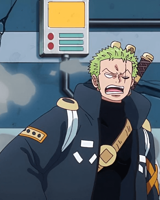 One Piece Zoro Egghead Leather Jacket