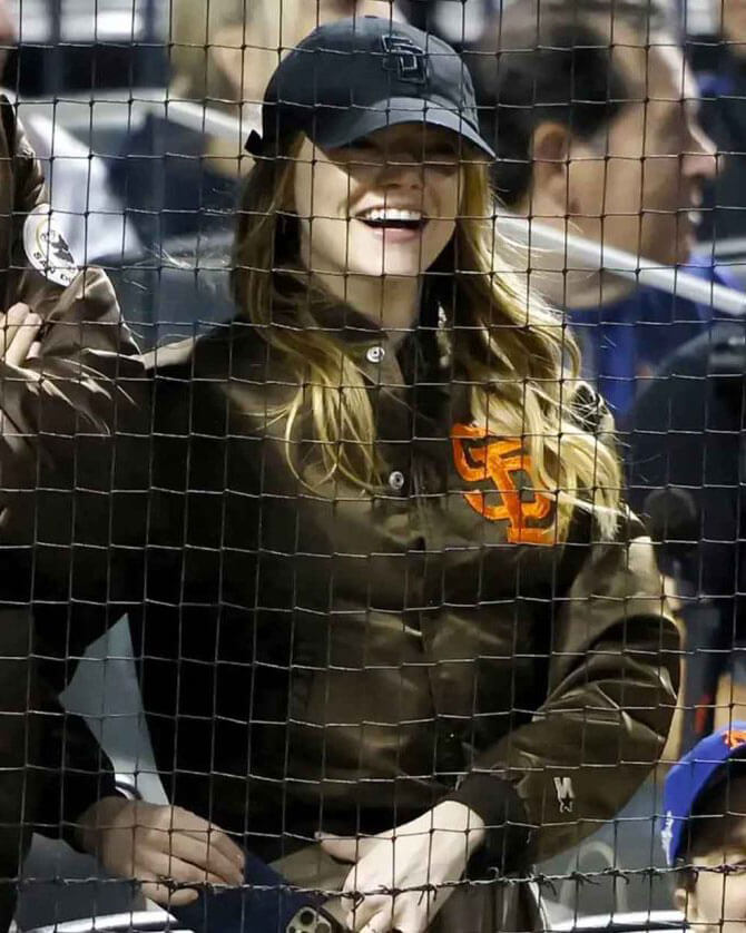 Emma Stone San Diego Pardes Bomber Jacket