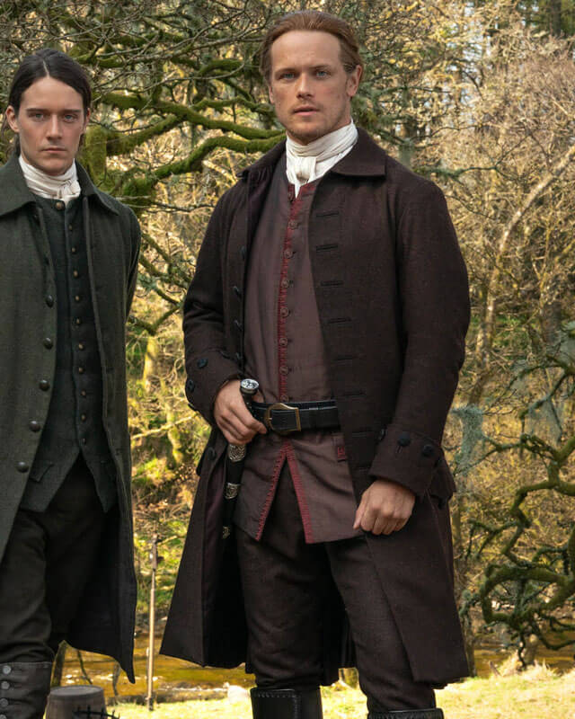 Outlander Jamie Fraser Brown Coat