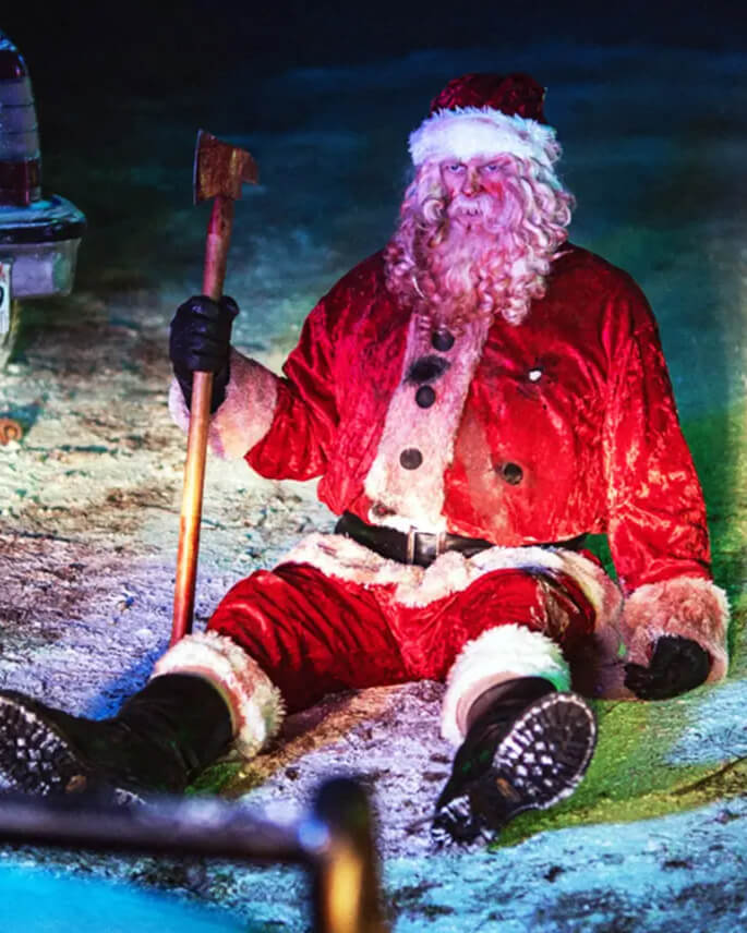 Christmas Bloody Christmas Red Santa Coat