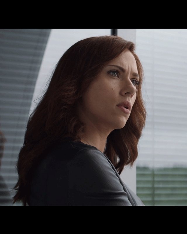 Captain America: Civil War Black Widow Leather Jacket