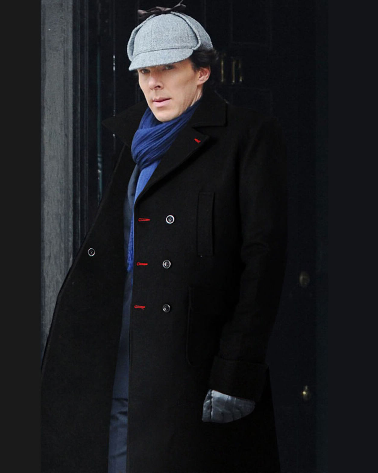 Sherlock Holmes Long Trench Coat