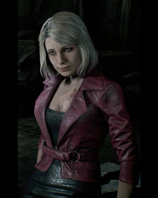 Maria Silent Hill 2 Remake Leather Jacket