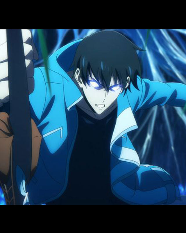 Solo Leveling Sung Jin-woo Blue Jacket