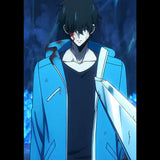 Solo Leveling Sung Jin-woo Blue Jacket