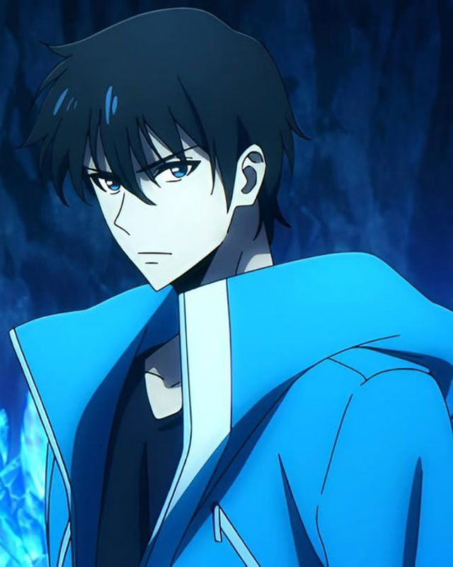 Solo Leveling Sung Jin-woo Blue Jacket
